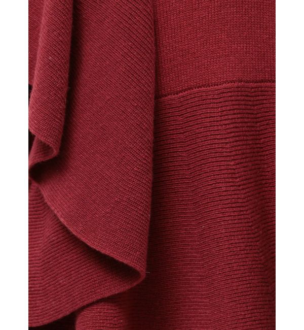 ELENDEEK「SHOULDER FRILL PEPLUM KT」|ニット・セーター|