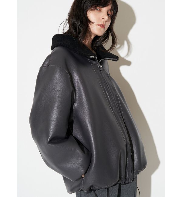 ELENDEEK「2WAY BOA FAUX LEATHER CT」|その他|ブラック