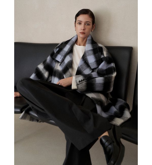 ELENDEEK「STAND COLLAR SHORT CT」|チェスターコート|