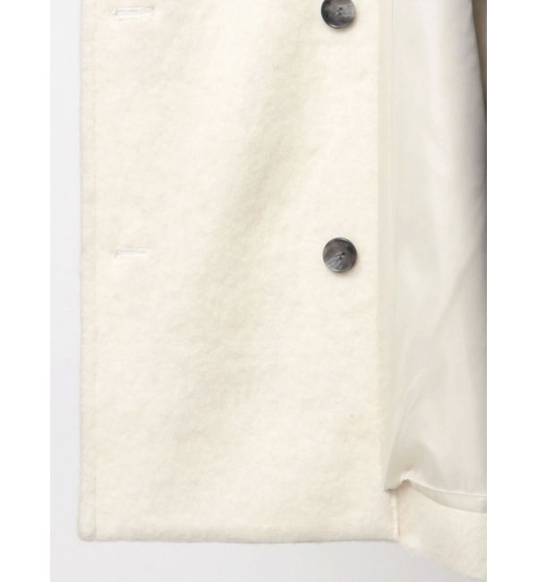 ELENDEEK「STAND COLLAR SHORT CT」|チェスターコート|