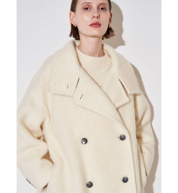 ELENDEEK「STAND COLLAR SHORT CT」|チェスターコート|