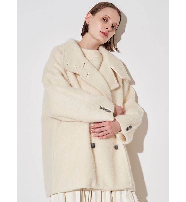 ELENDEEK「STAND COLLAR SHORT CT」|チェスターコート|