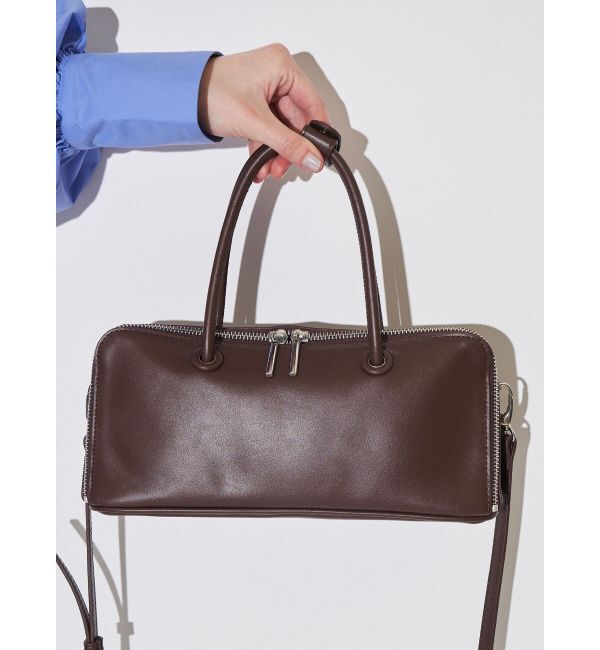 ELENDEEK「TIP BOSTON BAG」|ボストンバッグ|ブラウン