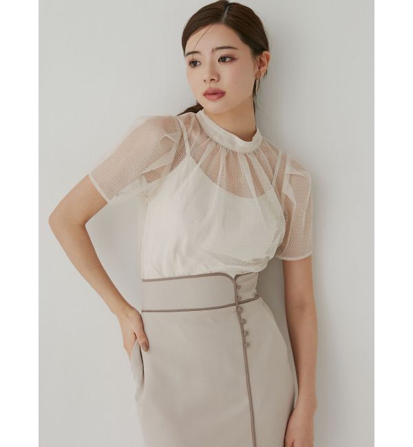 RESEXXY「パワショルレースブラウス」|シャツ・ブラウス|