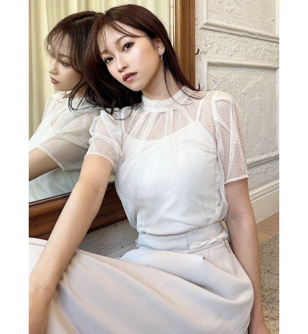 RESEXXY「パワショルレースブラウス」|シャツ・ブラウス|