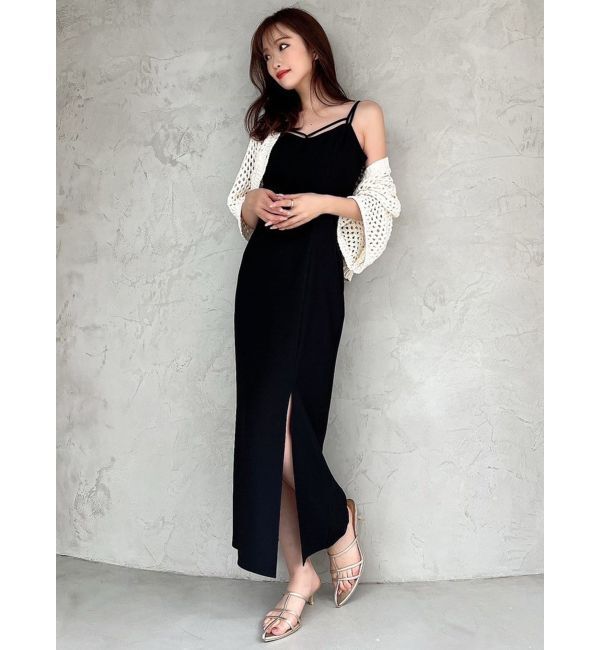 RESEXXY「ダブルストラップキャミワンピース【セットアップ着用可能】」|ワンピース|