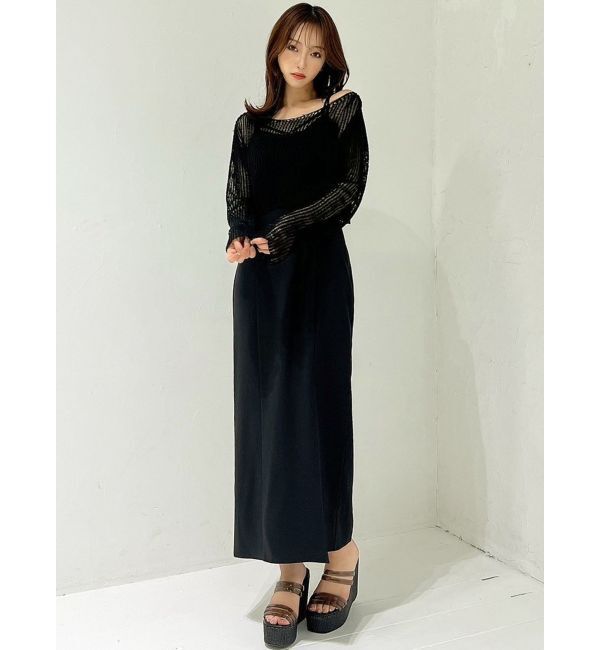 RESEXXY「ダブルストラップキャミワンピース【セットアップ着用可能】」|ワンピース|