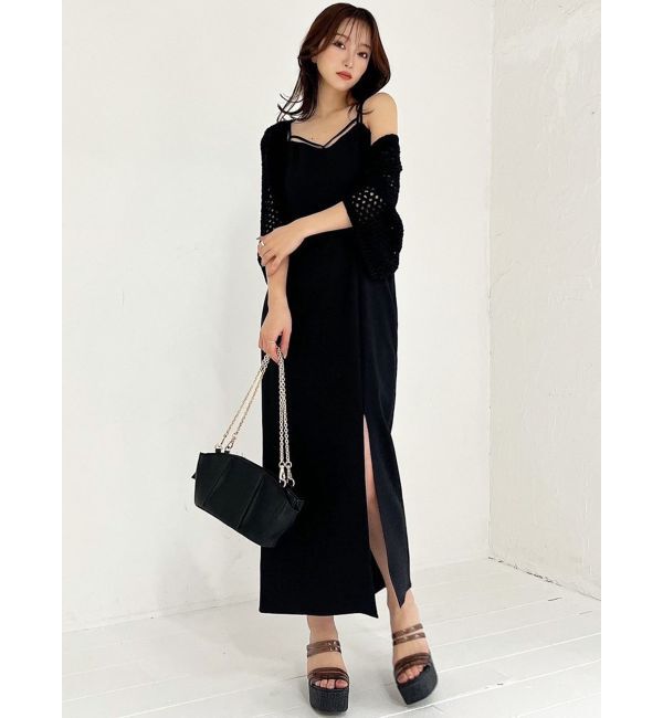 RESEXXY「ダブルストラップキャミワンピース【セットアップ着用可能】」|ワンピース|