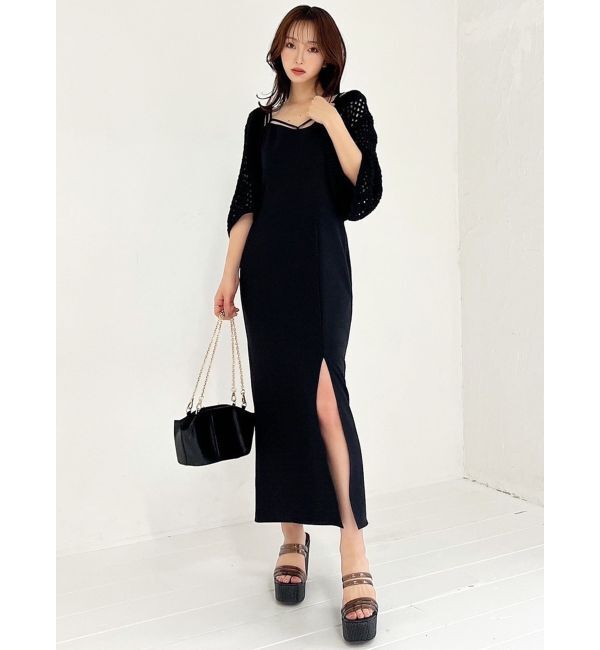 RESEXXY「ダブルストラップキャミワンピース【セットアップ着用可能】」|ワンピース|