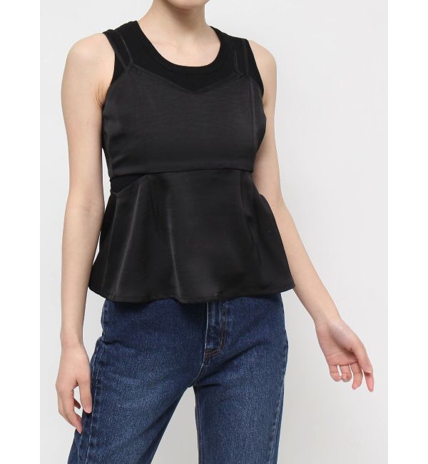 RESEXXY「シアーコンビキャミソール」|キャミソール|