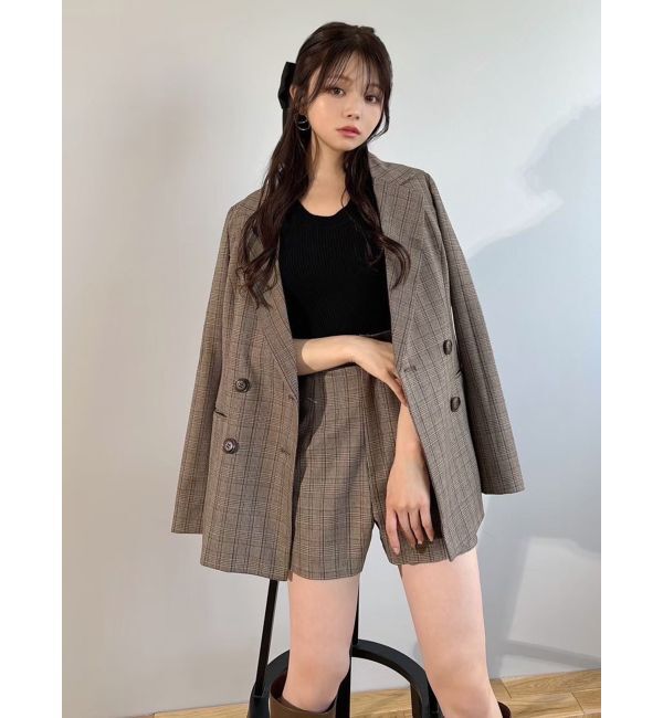 RESEXXY「テーラーミディジャケット【セットアップ着用可能】」|テーラードジャケット|ミックス