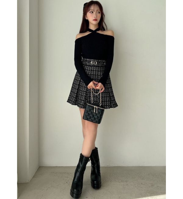 RESEXXY「ホルターネックニットトップス」|ニット・セーター|