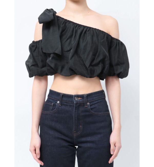 RESEXXY「ビッグリボンワンショルブラウス」|シャツ・ブラウス|