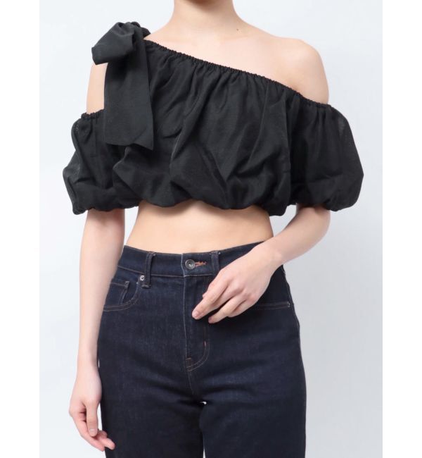 RESEXXY「ビッグリボンワンショルブラウス」|シャツ・ブラウス|