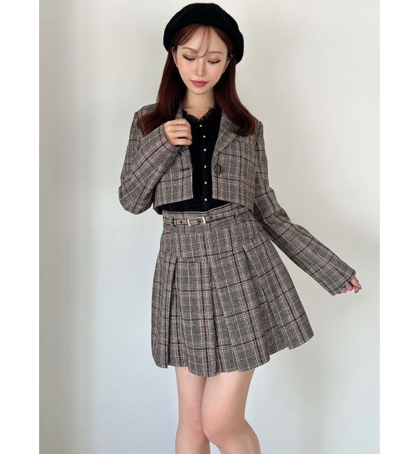 RESEXXY「クロップドジャケット【セットアップ着用可能】」|テーラードジャケット|