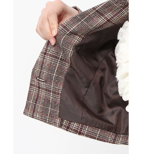 RESEXXY「クロップドジャケット【セットアップ着用可能】」|テーラードジャケット|