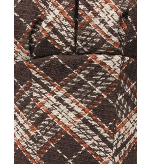 RESEXXY「バイアスチェックビスチェワンピース」|ワンピース|