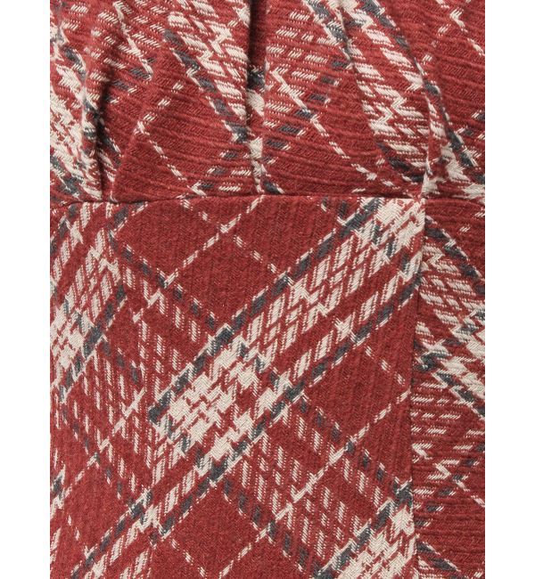 RESEXXY「バイアスチェックビスチェワンピース」|ワンピース|