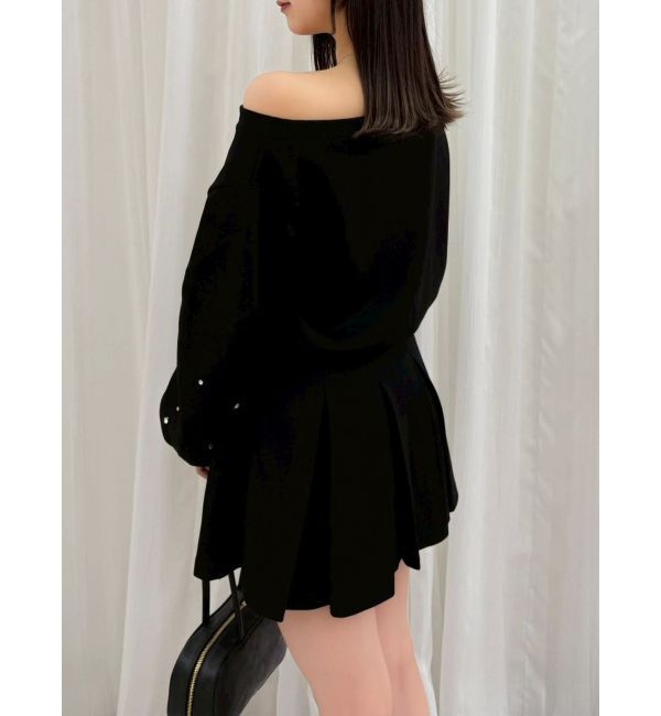 dazzlin「【20周年記念復刻！/セットアップ対応】ボックスプリーツカットミニスカート」|スカート|