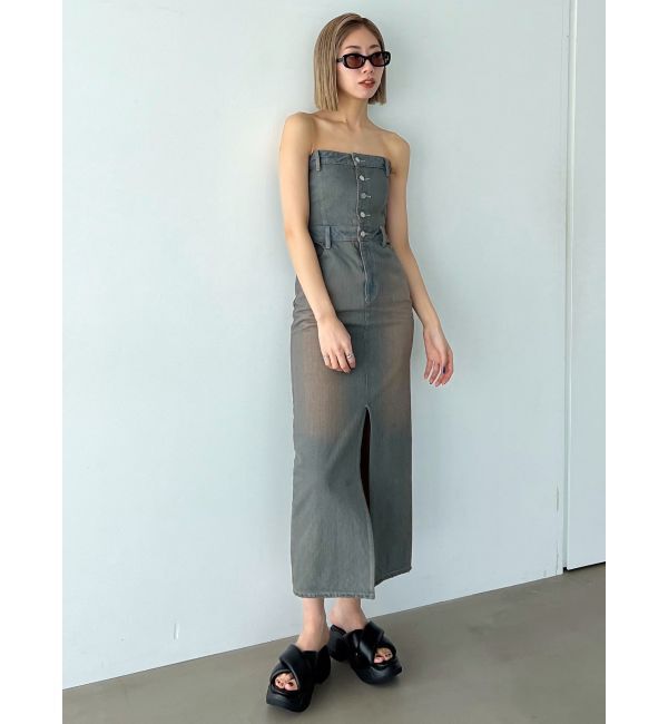 EMODA「ナローデニムワンピース」|ワンピース|