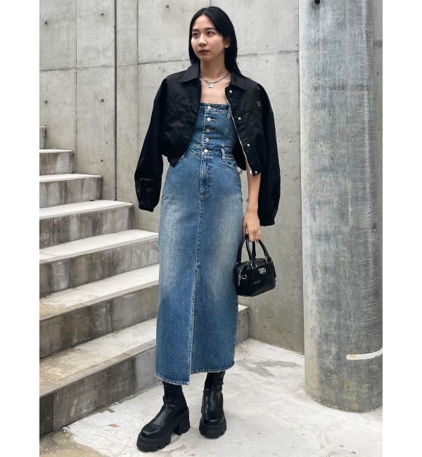 EMODA「ナローデニムワンピース」|ワンピース|