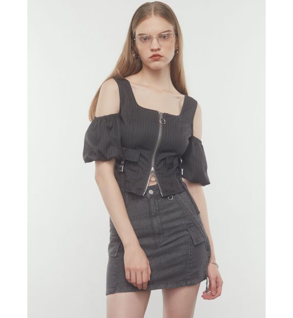 EMODA「ハングベルトデニムスカート」|スカート|