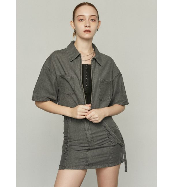 EMODA「ハングベルトデニムスカート」|スカート|