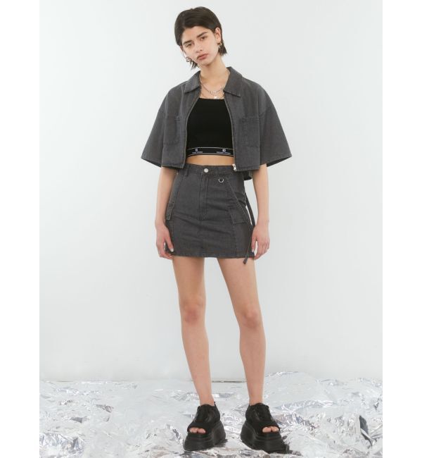 EMODA「ハングベルトデニムスカート」|スカート|
