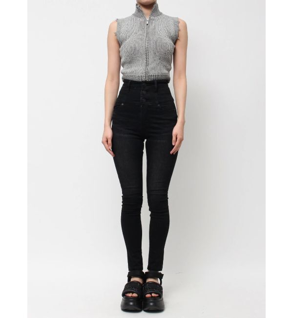 EMODA「【ELDER】モンスターハイウエストデニム」|デニム|