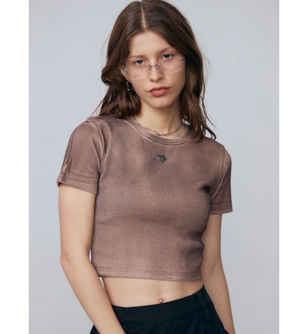 EMODA「スプレープリントコンパクトTシャツ」|Tシャツ・カットソー|