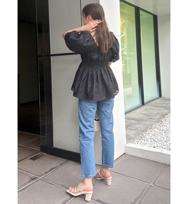 MERCURYDUO「オパールボリュームスリーブチュニック」|シャツ・ブラウス|