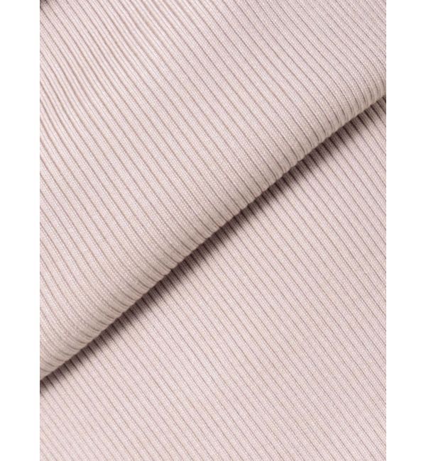 MERCURYDUO「異素材ラッフルバックリボンニットワンピース」|ワンピース|