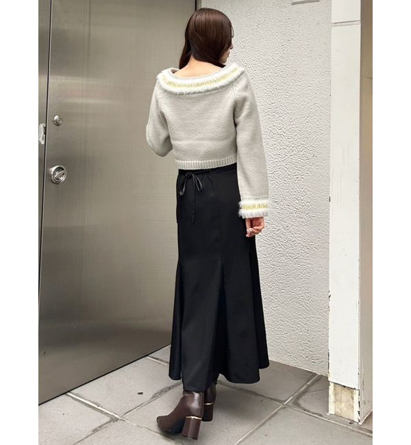 MERCURYDUO「シャギーチルデンニット」|ニット・セーター|