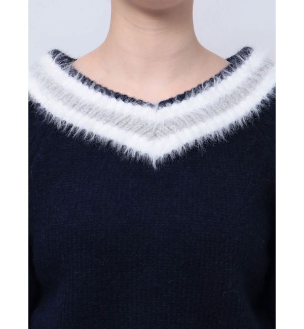 MERCURYDUO「シャギーチルデンニット」|ニット・セーター|