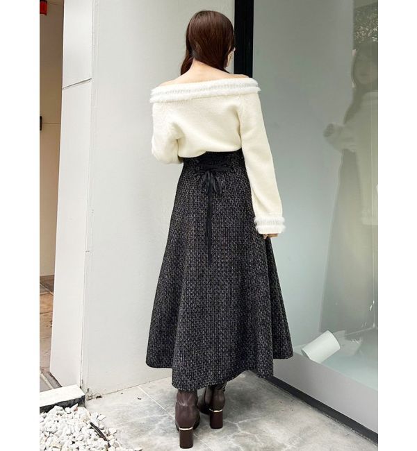 MERCURYDUO「シャギーチルデンニット」|ニット・セーター|