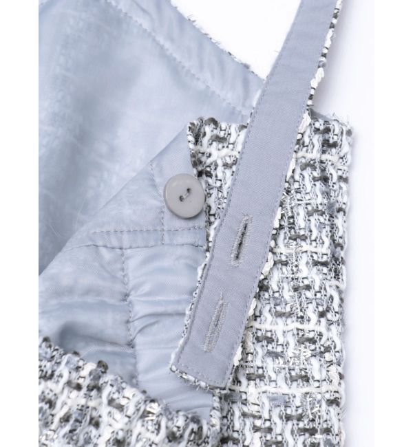 MERCURYDUO「オリジナルツイードビスチェ【セットアップ着用可】」|シャツ・ブラウス|