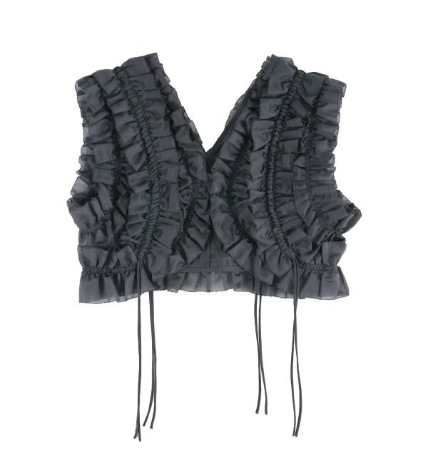 MERCURYDUO「【OUNNOUN】ピコフリル2WAYブラウス」|シャツ・ブラウス|