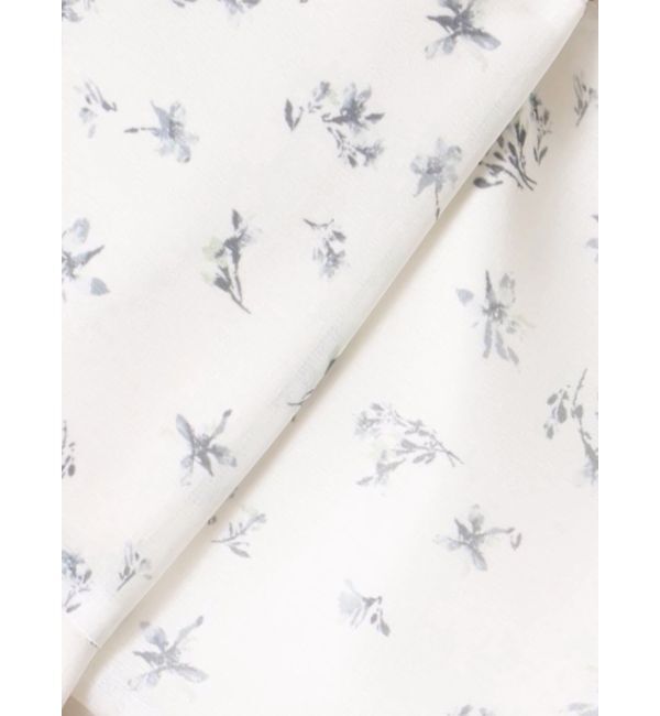 MERCURYDUO「フリルスリーブフラワーワンピース」|ワンピース|