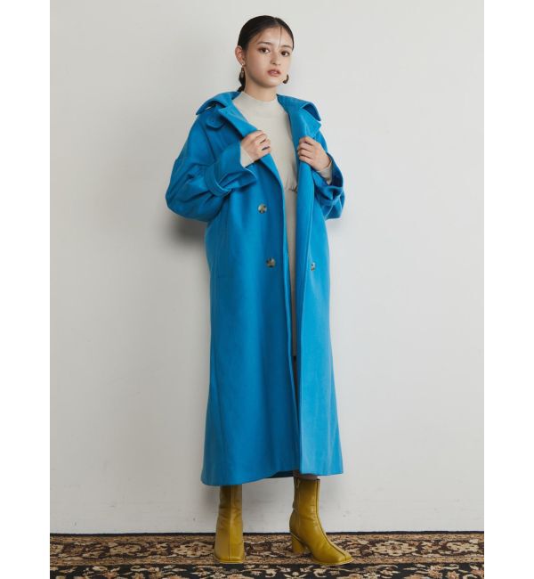 MURUA「ダブルステンカラーコート」|ステンカラーコート|