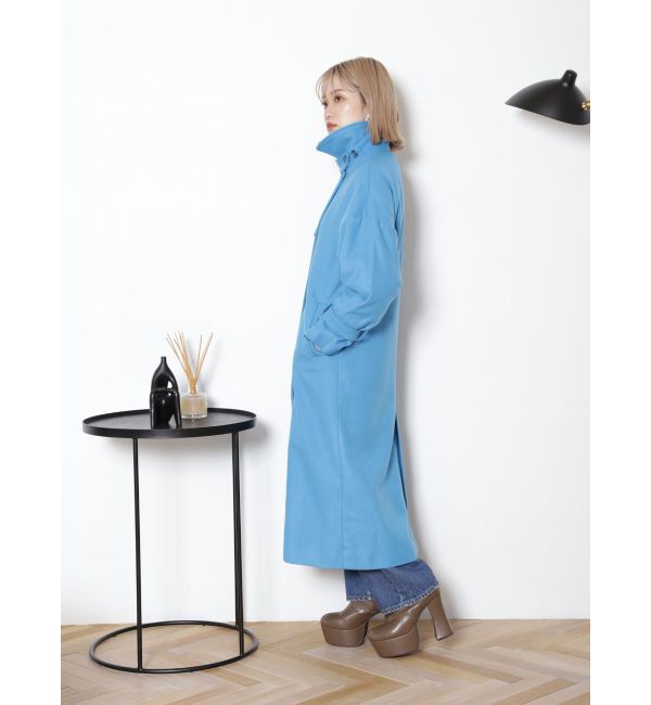 MURUA「ダブルステンカラーコート」|ステンカラーコート|