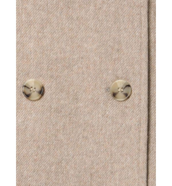 MURUA「ダブルステンカラーコート」|ステンカラーコート|