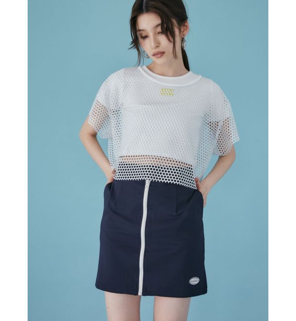 MURUA「ロゴクロップトTシャツ」|Tシャツ・カットソー|