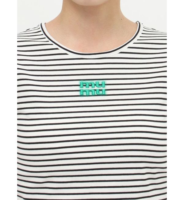 MURUA「ロゴクロップトTシャツ」|Tシャツ・カットソー|