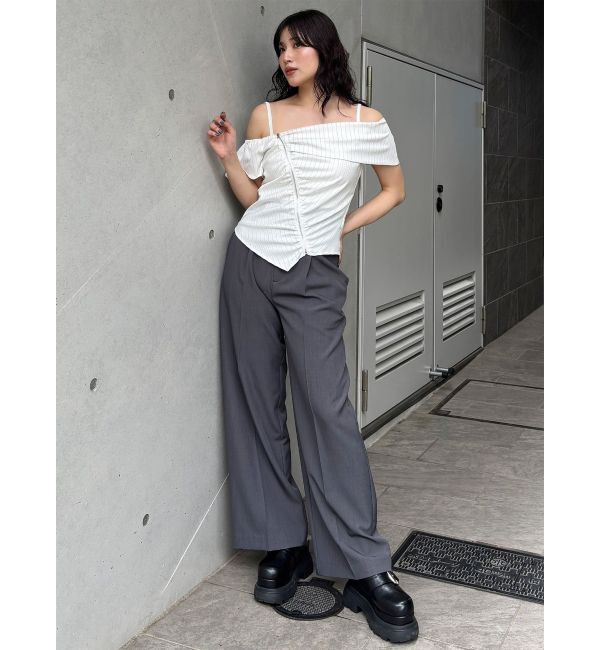 MURUA「インナーファーベルテッドクロッグス」|スリッポン|