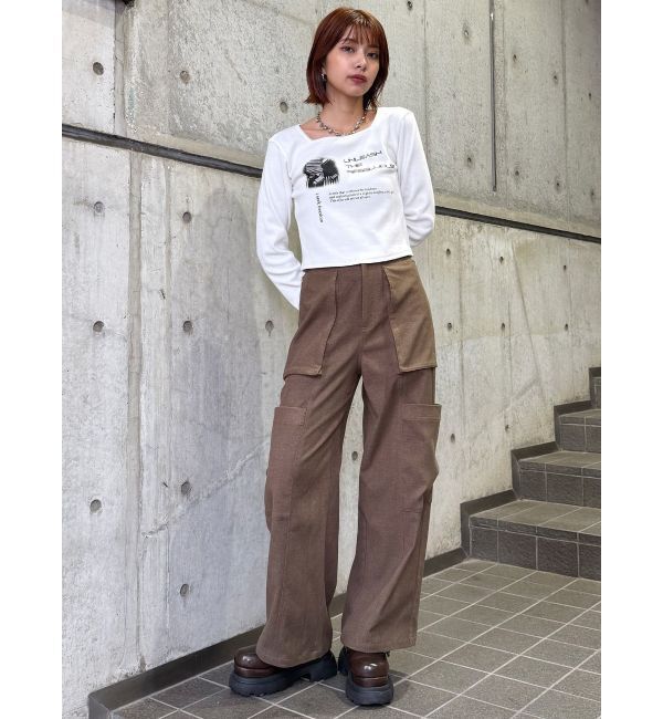 MURUA「インナーファーベルテッドクロッグス」|スリッポン|