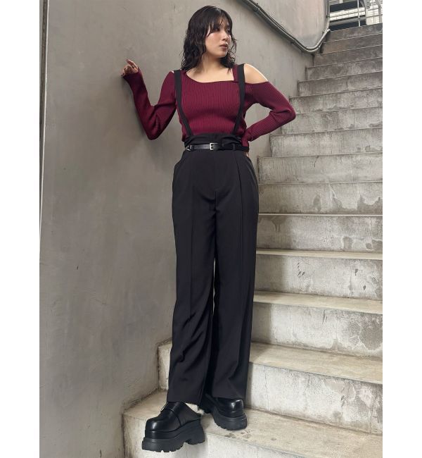 MURUA「インナーファーベルテッドクロッグス」|スリッポン|