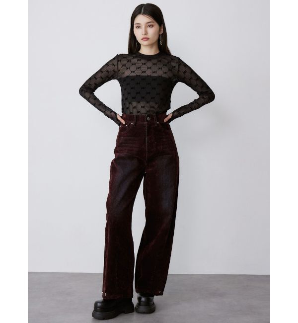 MURUA「インナーファーベルテッドクロッグス」|スリッポン|