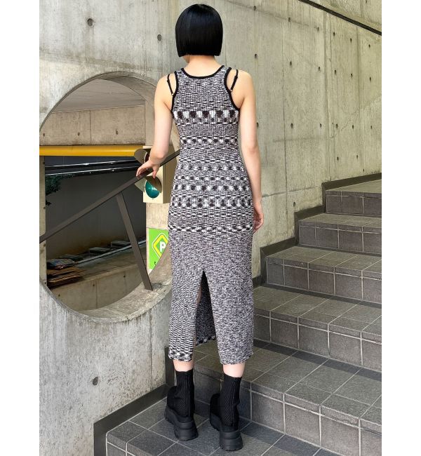 MURUA「ロングニットワンピース」|ワンピース|