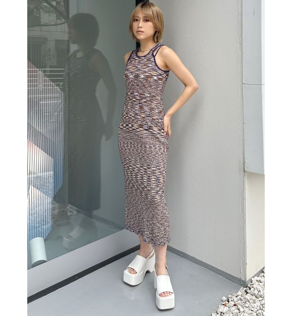 MURUA「ロングニットワンピース」|ワンピース|