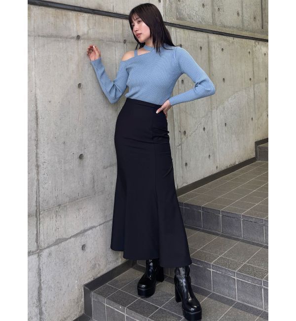 MURUA「スリットマーメイドスカート」|スカート|